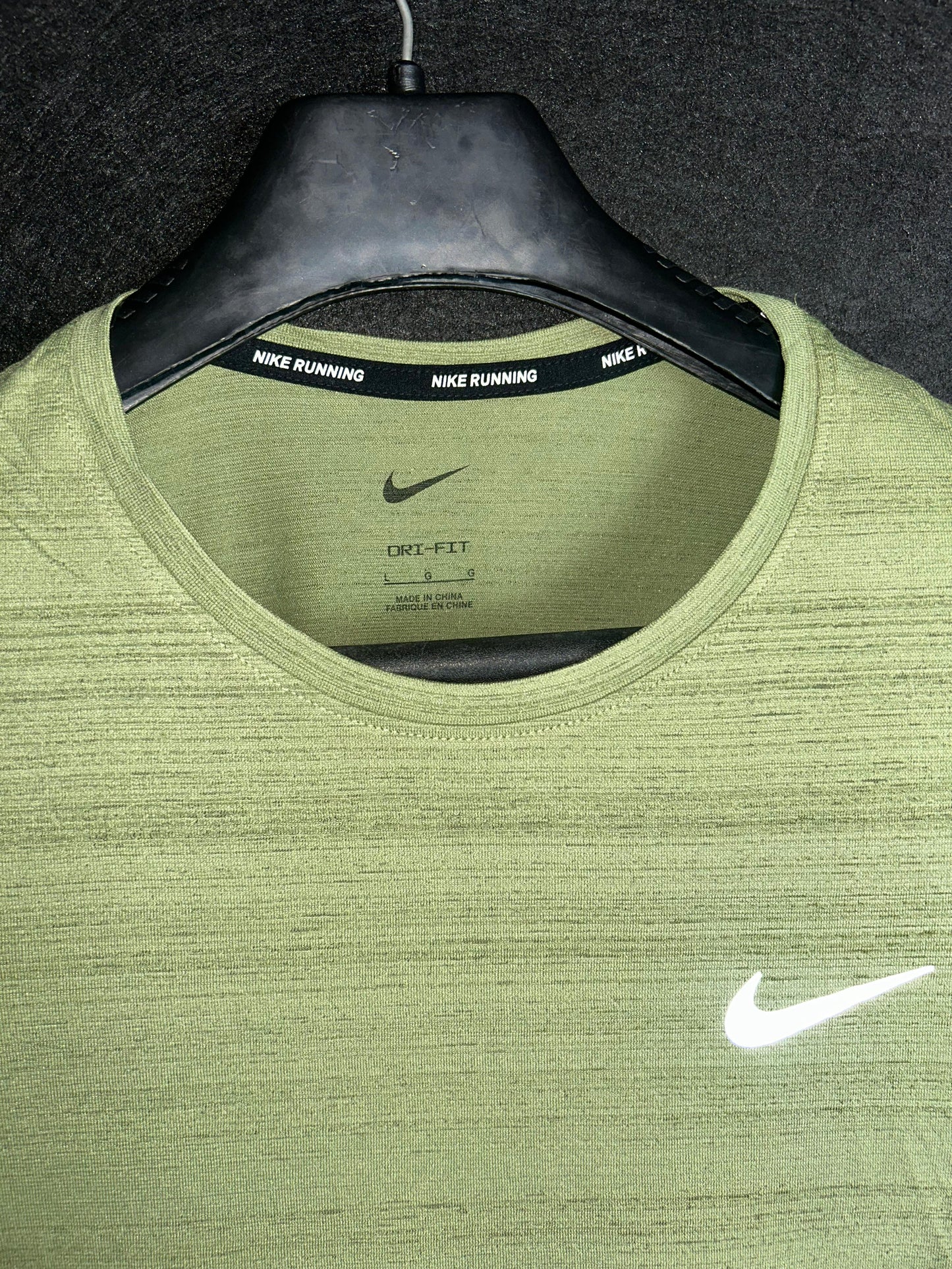 Nike Jade Green Line Textured- Large