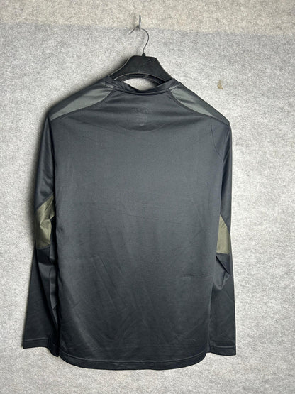 Nike Black & Green Round Neck - XL