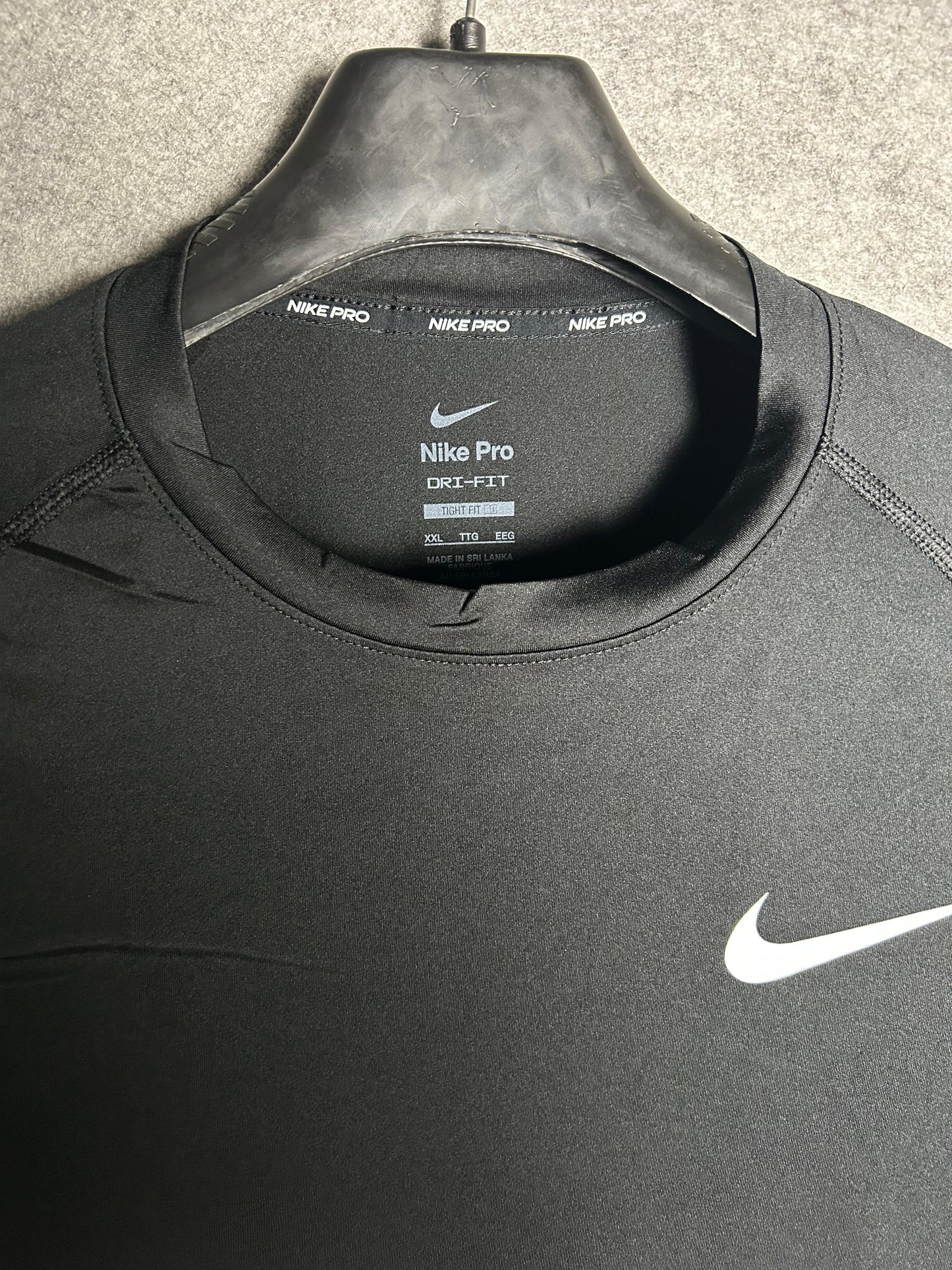 Nike pro Black Full sleeves SlimFit - XL