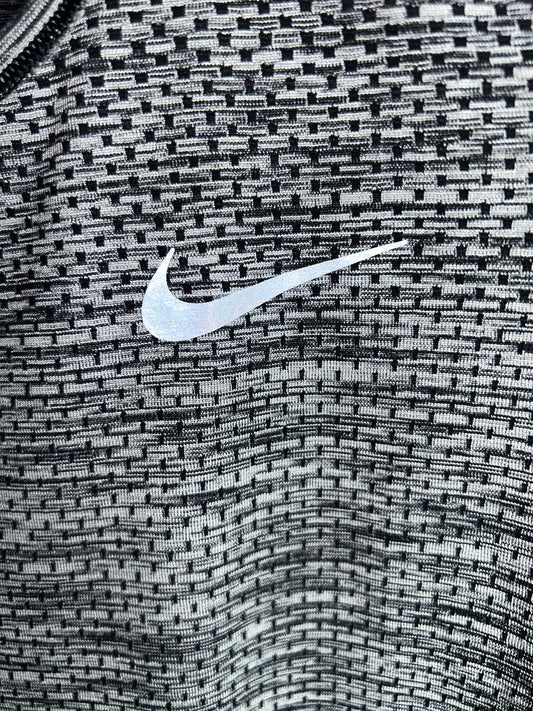 Nike Gray Textured Tee - XL