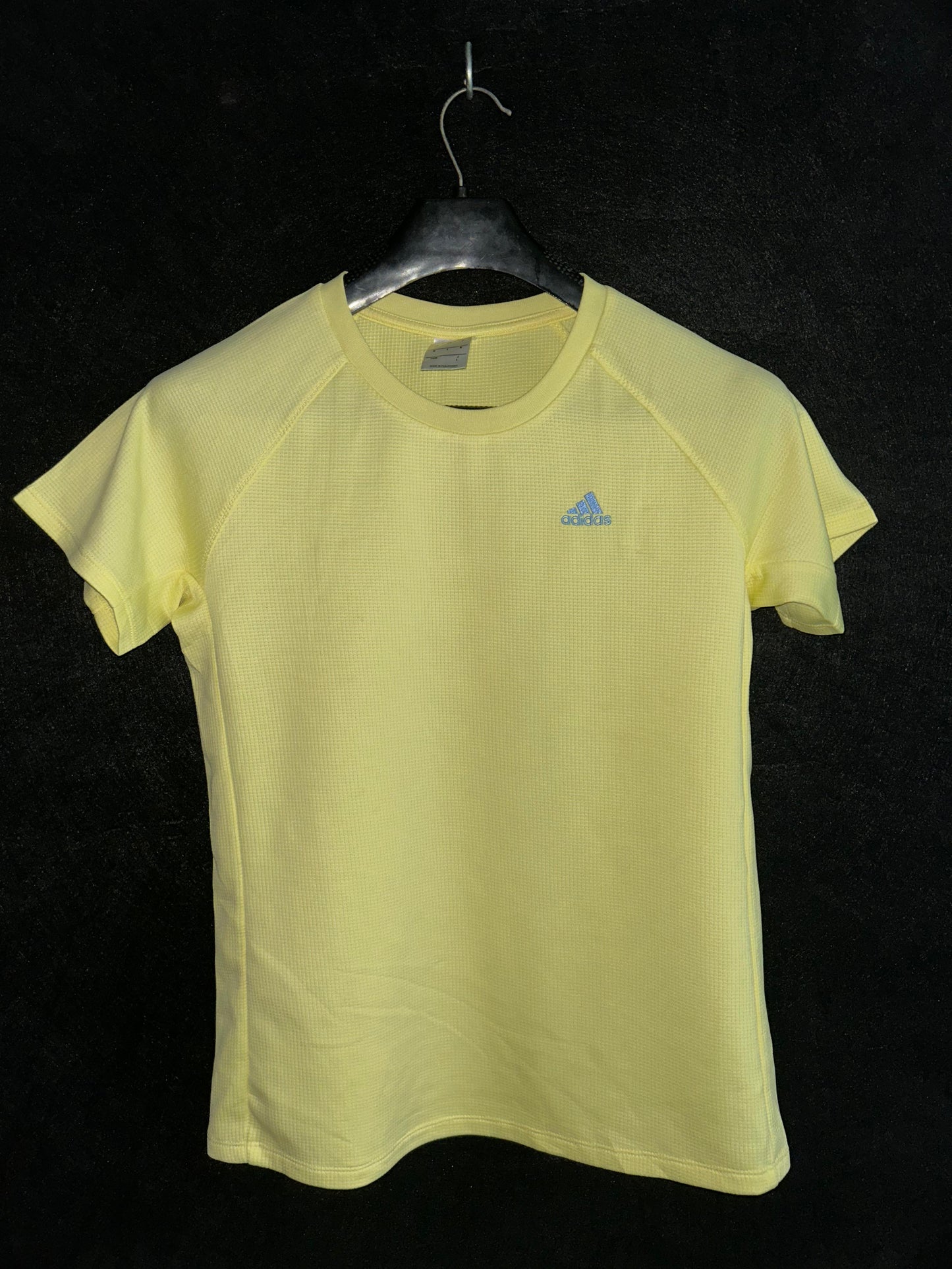 Adidas Lime Yellow Round Neck - Juniors Large