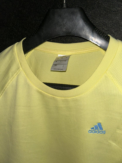 Adidas Lime Yellow Round Neck - Juniors Large