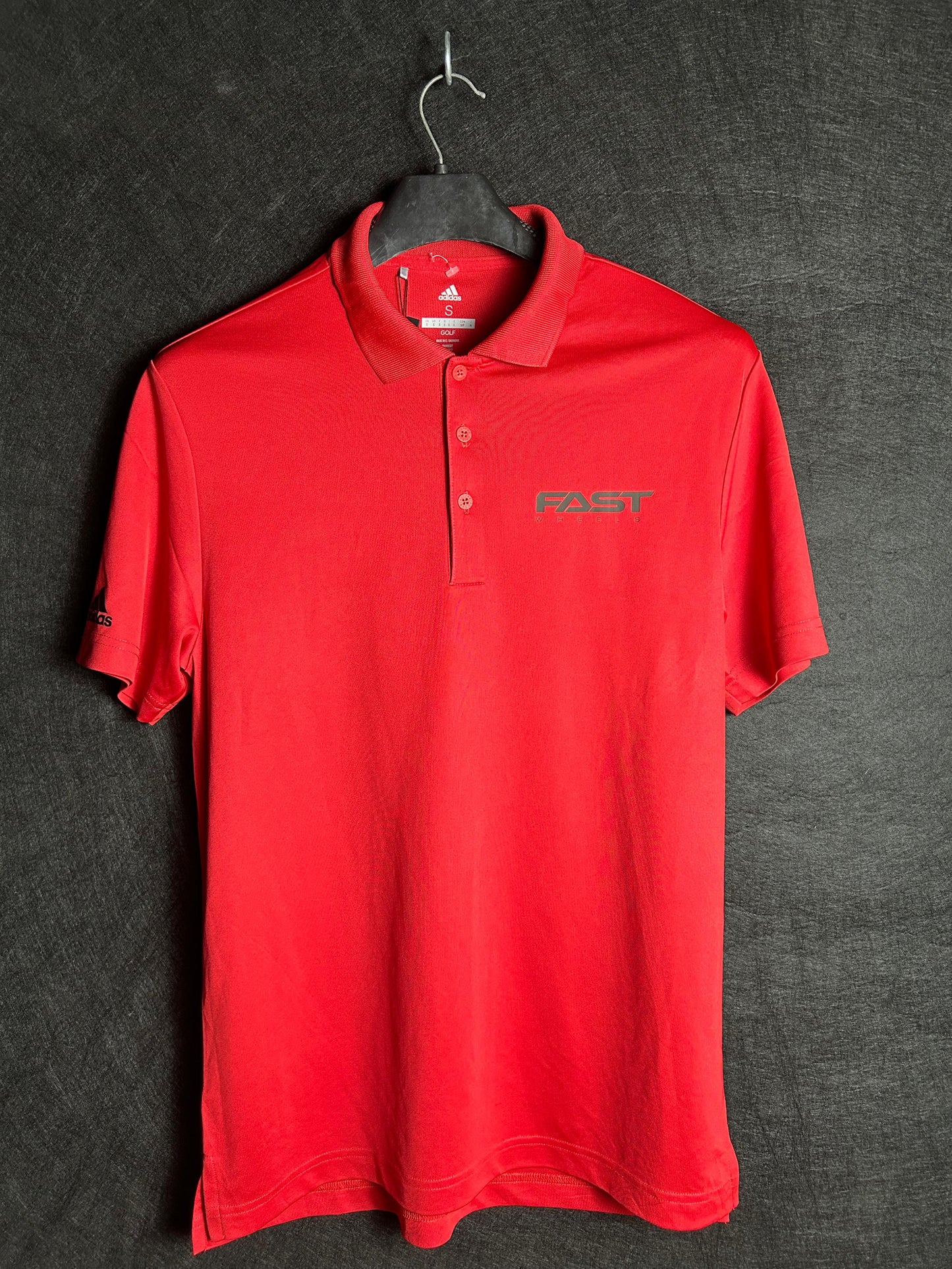 Adidas Red Golf Polo  - Medium