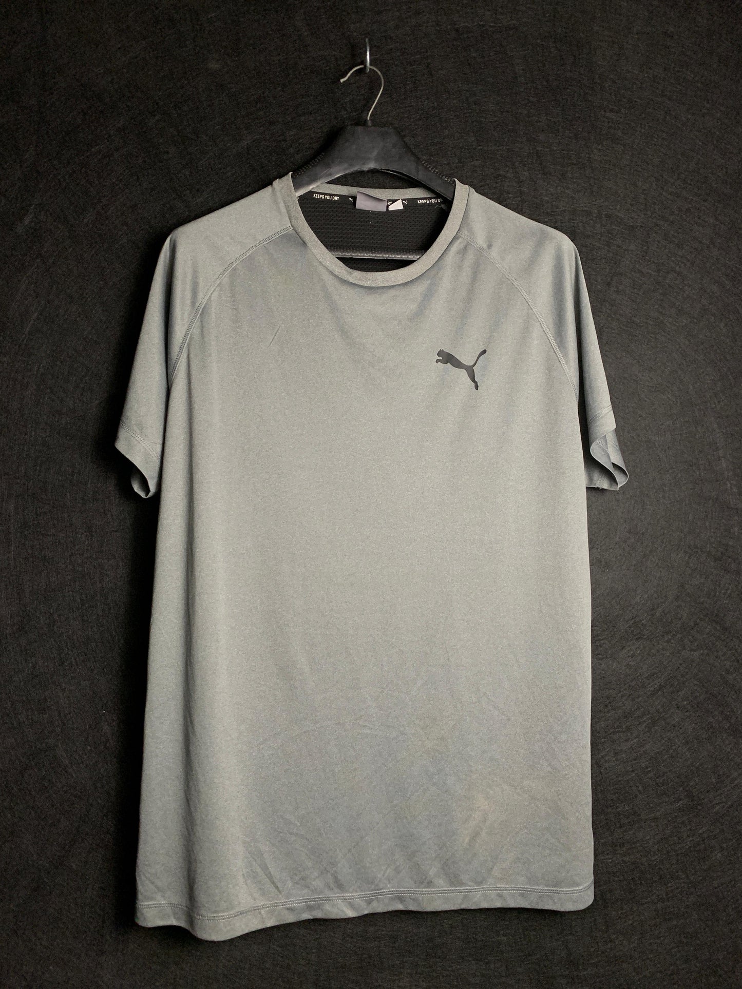 Puma Keeps You Dry Gray Tee - XXL