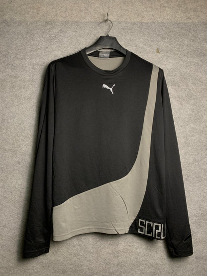 Puma Black & Gray scRUNble - Large