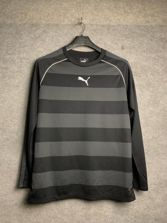 Puma Black & Gray Full Sleeves - Large