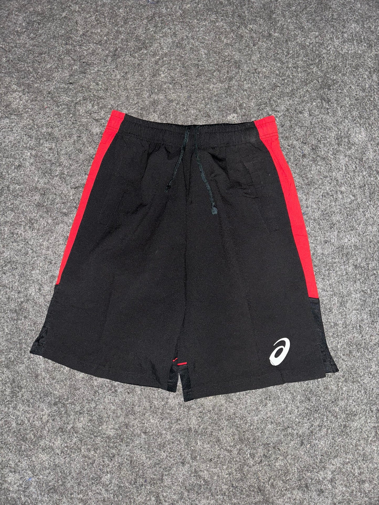 Asics Black & Red Short - Medium