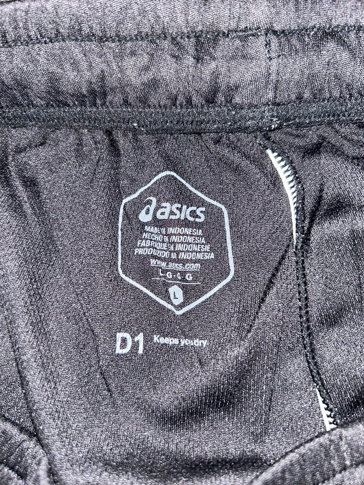 Asics Black & White Short - Large