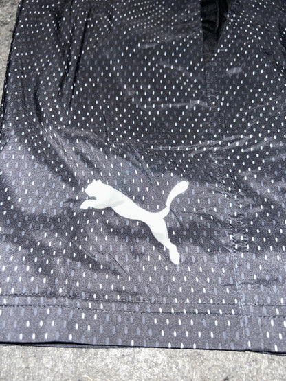 Puma Black & White Dot Printed Short - Medium