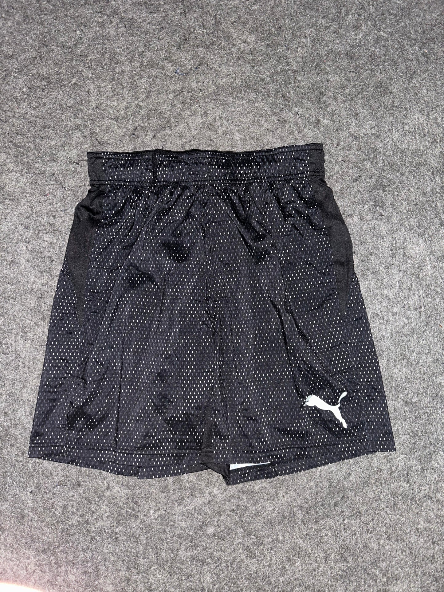 Puma Black & White Dot Printed Short - Medium