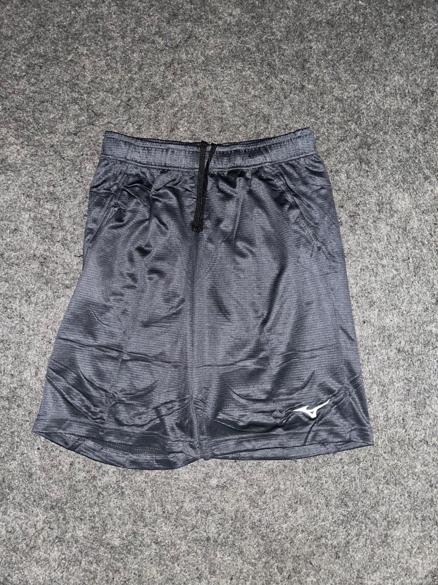 Mizuno Black & Black Box Textured Short - Large