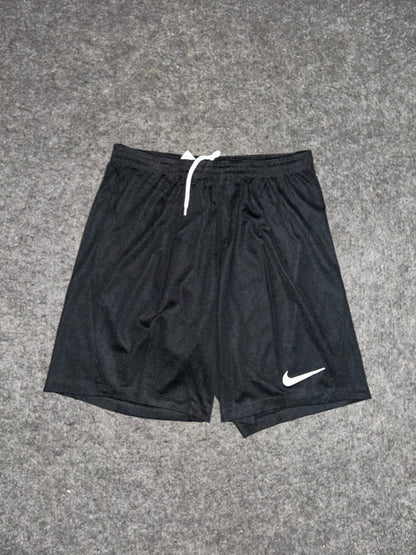 nike Black / White Logo Short - Medium