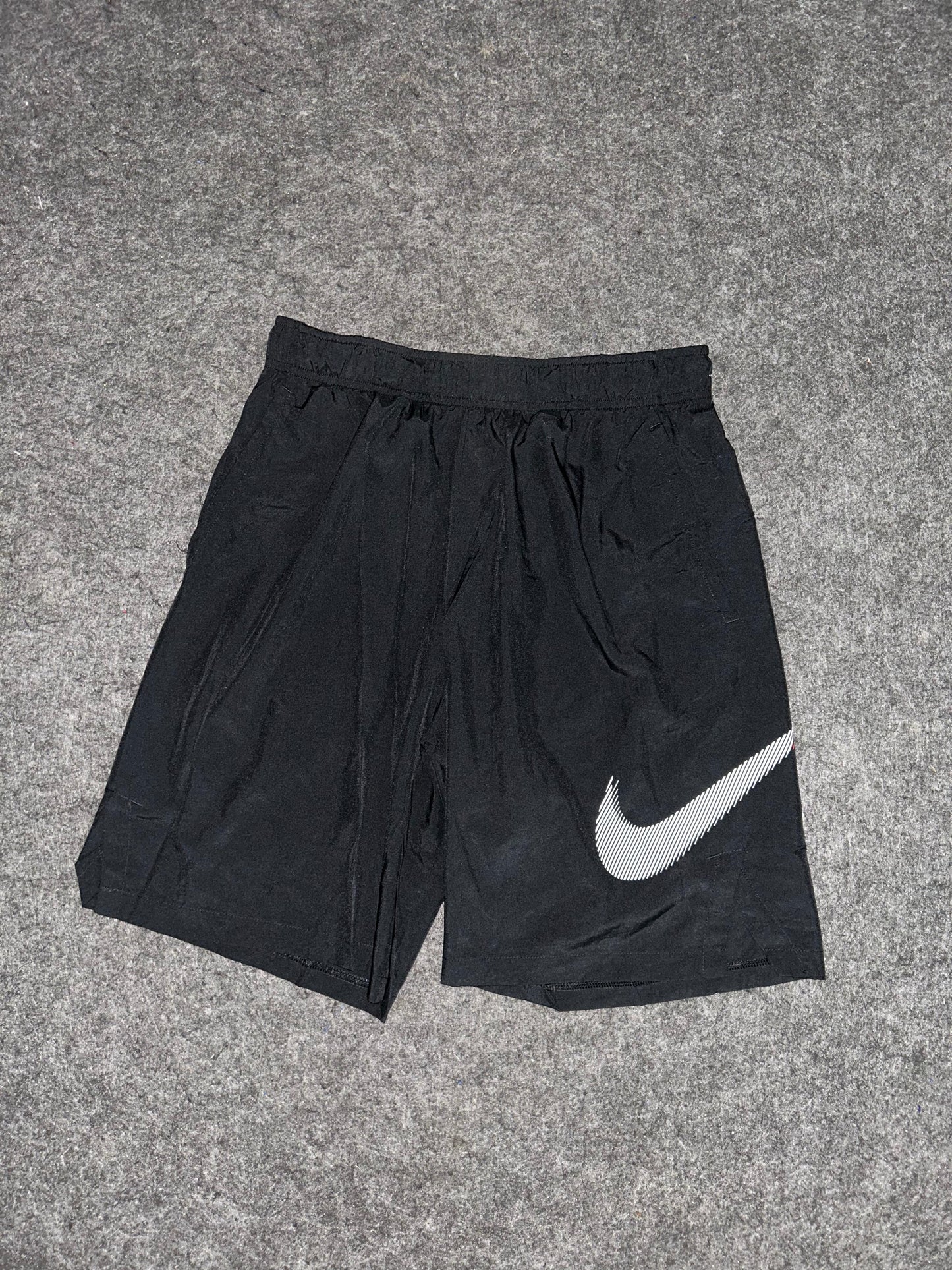 Nike Black Lines Logo Short - Medium