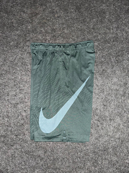Nike Army Green Lines  Short - Medium
