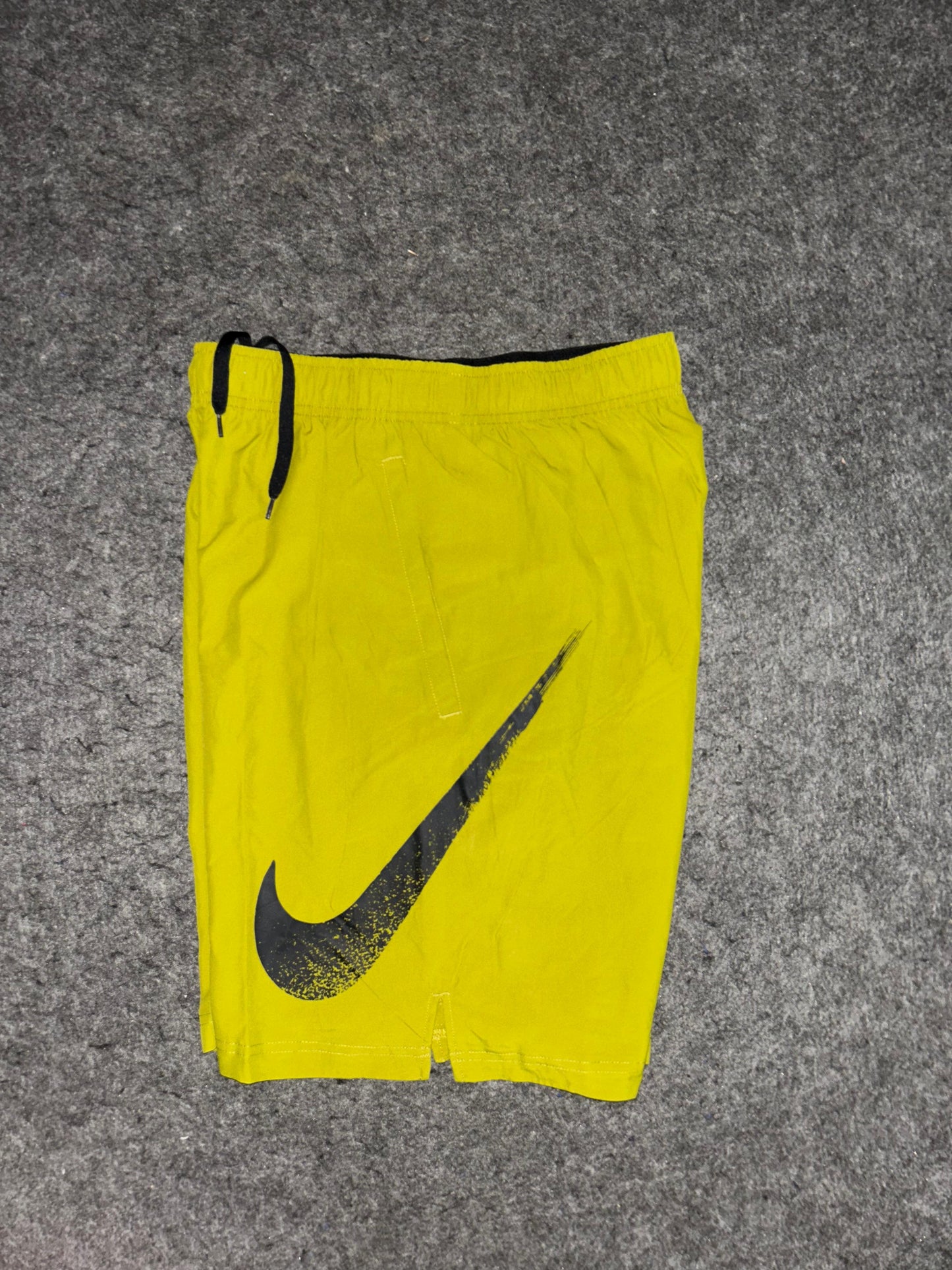 Nike Chartreuse Green Short - Large