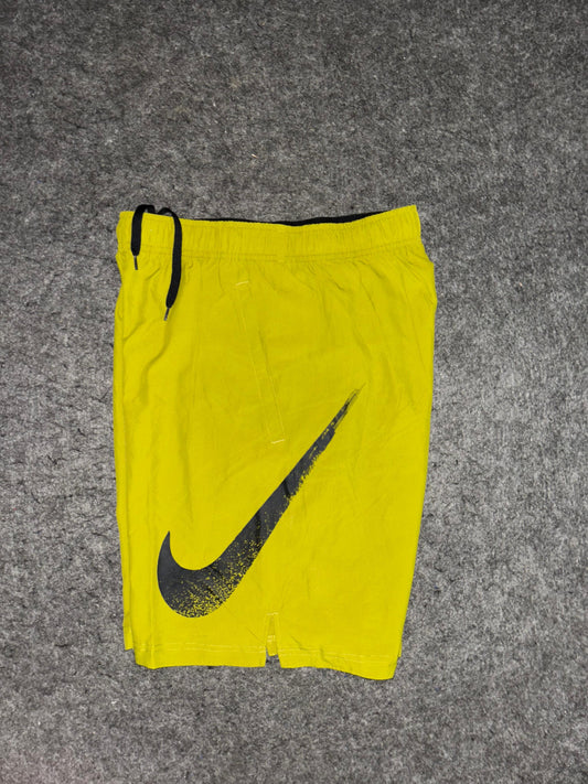 Nike Chartreuse Green Short - Large