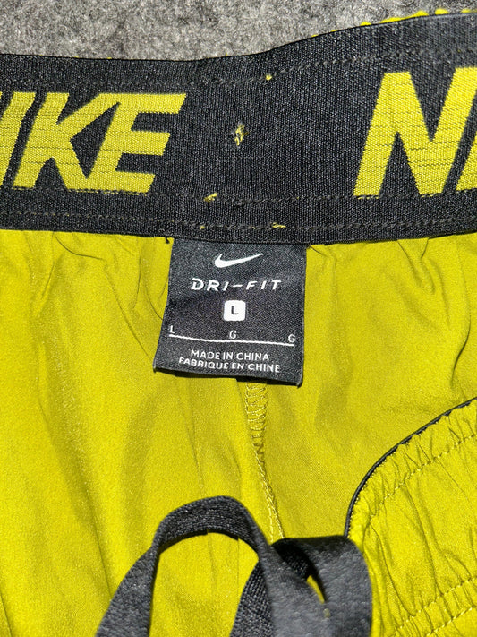 Nike Chartreuse Green Short - Large