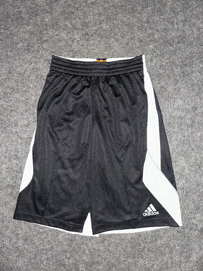 Adidas Black & White Zig Zag Textured Short - Medium