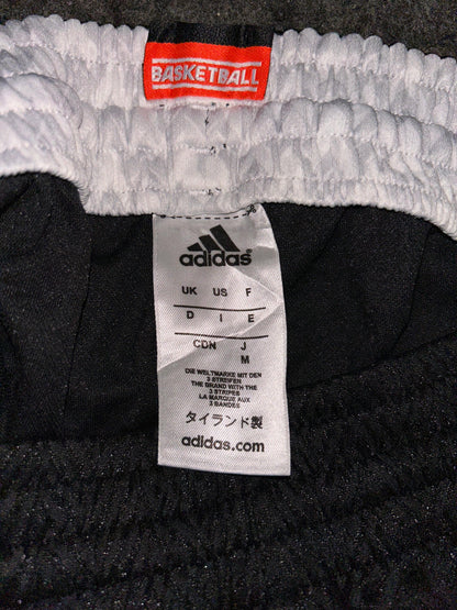 Adidas Black & White Zig Zag Textured Short - Medium