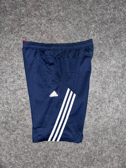 Adidas Blue 3 Stripes Short - Medium