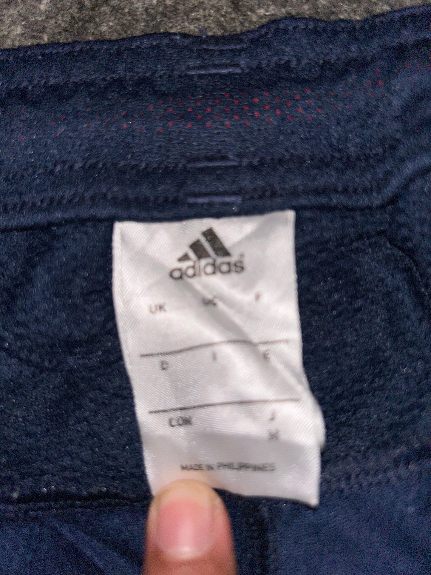 Adidas Blue 3 Stripes Short - Medium