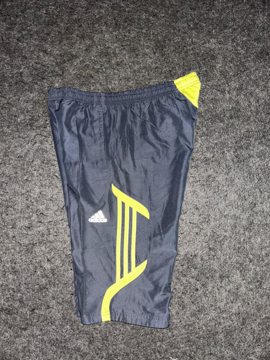 Adidas Gray / Neon Short - Large