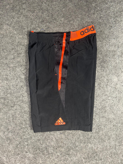 Adidas Black & orange Pockets Short - Large