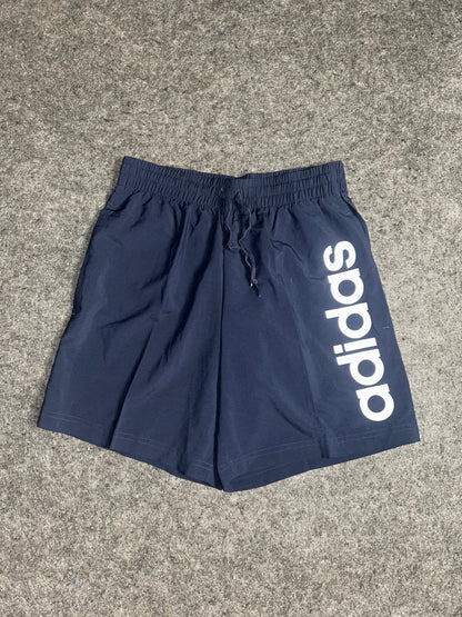Adidas Blue Big Logo Short - Medium