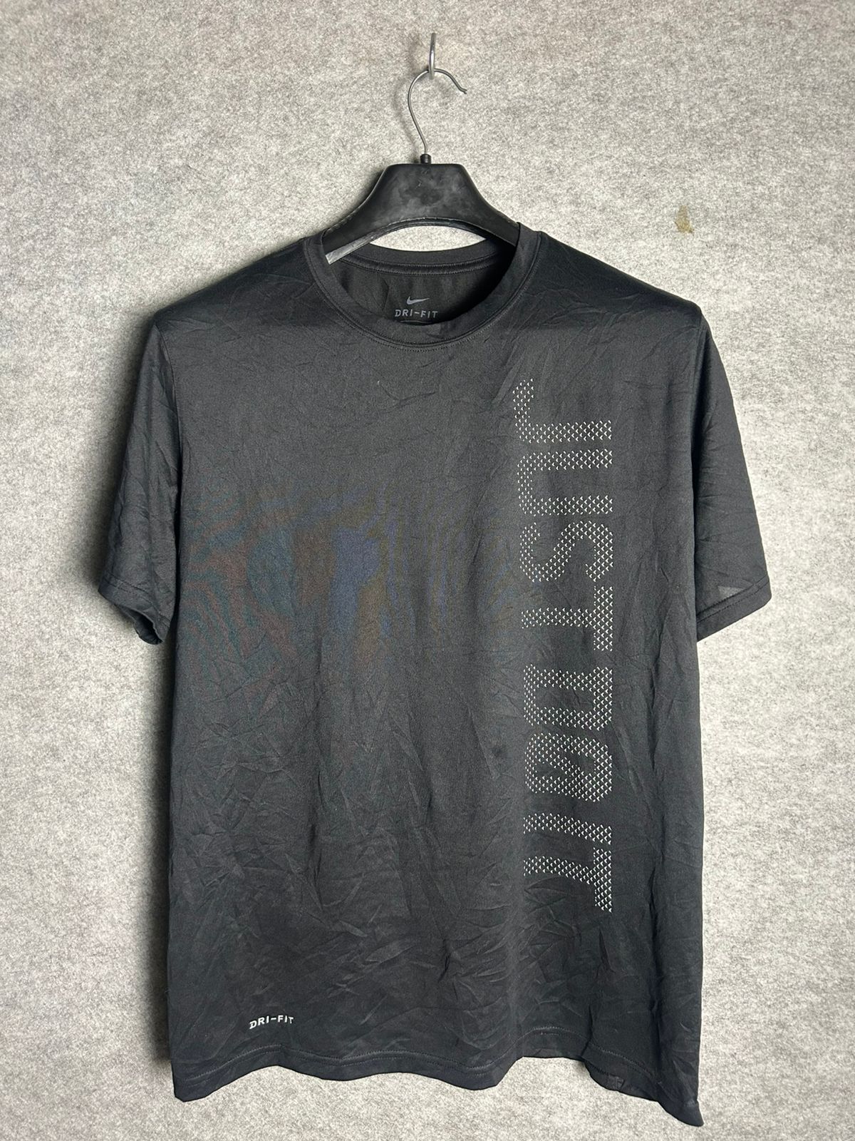 Nike Plain Black (Just Do It ) - Large
