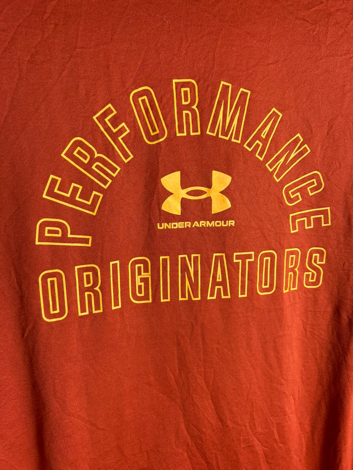 Under Armour Heat Gear Loose Orange - XL