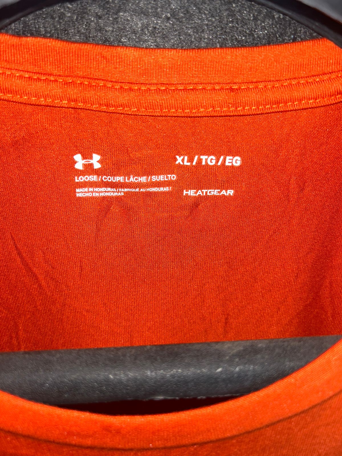 Under Armour Heat Gear Loose Orange - XL