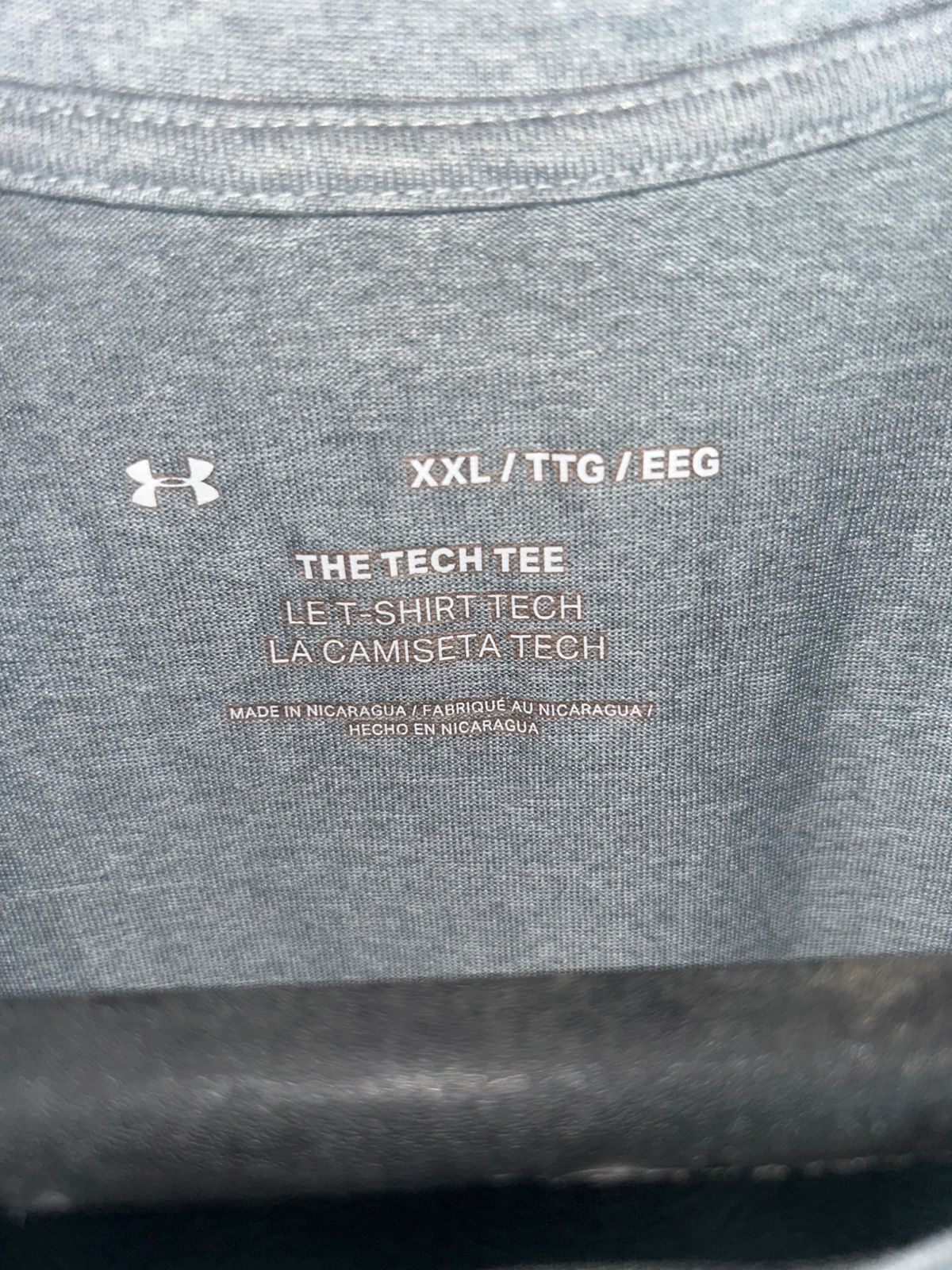 Under Armour The Tech Tee Light Gray - XXL