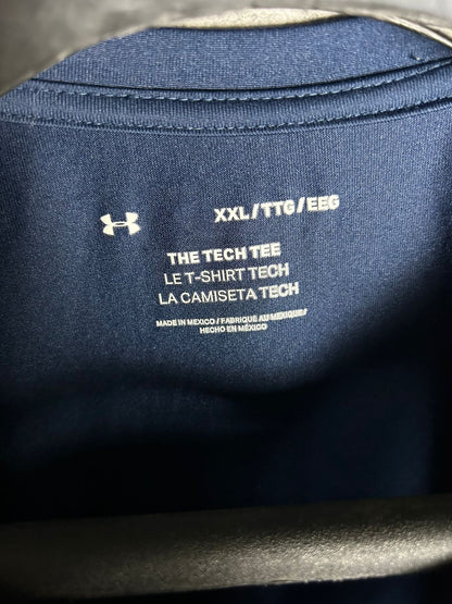 Under Armour The Tech Tee Midnight Blue - XXL