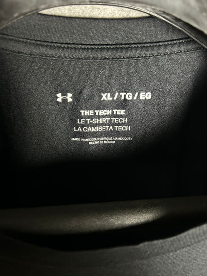 Under Armour The Tech Tee Plain Black - XL