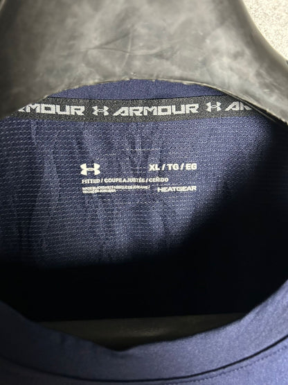 Under Armour Fitted Purplish Blue- XL