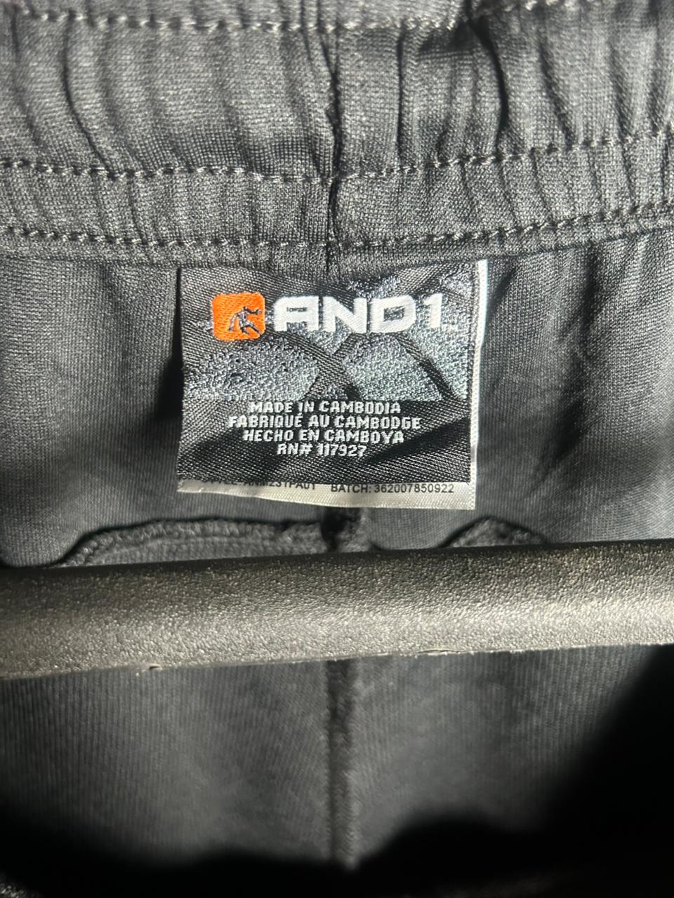 AND 1 Black Trouser- XXL