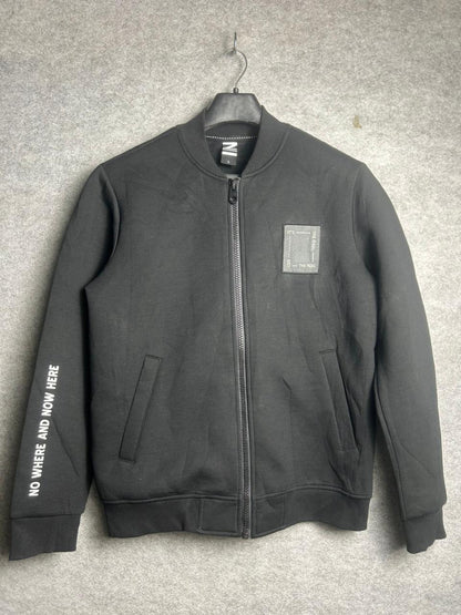 No Where & Now Here Black Jacket - Large