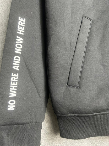 No Where & Now Here Black Jacket - Large