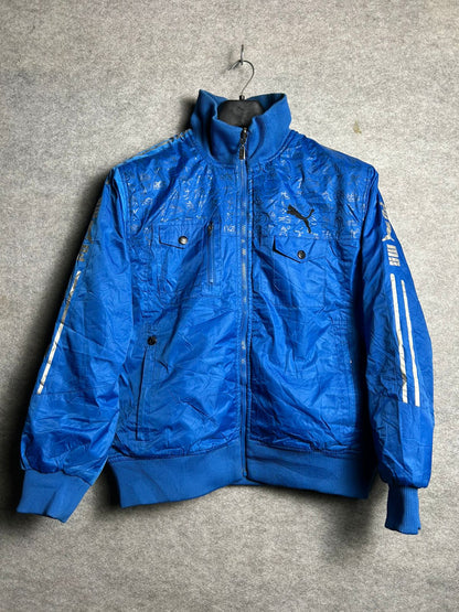 Puma Blue Double Sided Jacket - Small