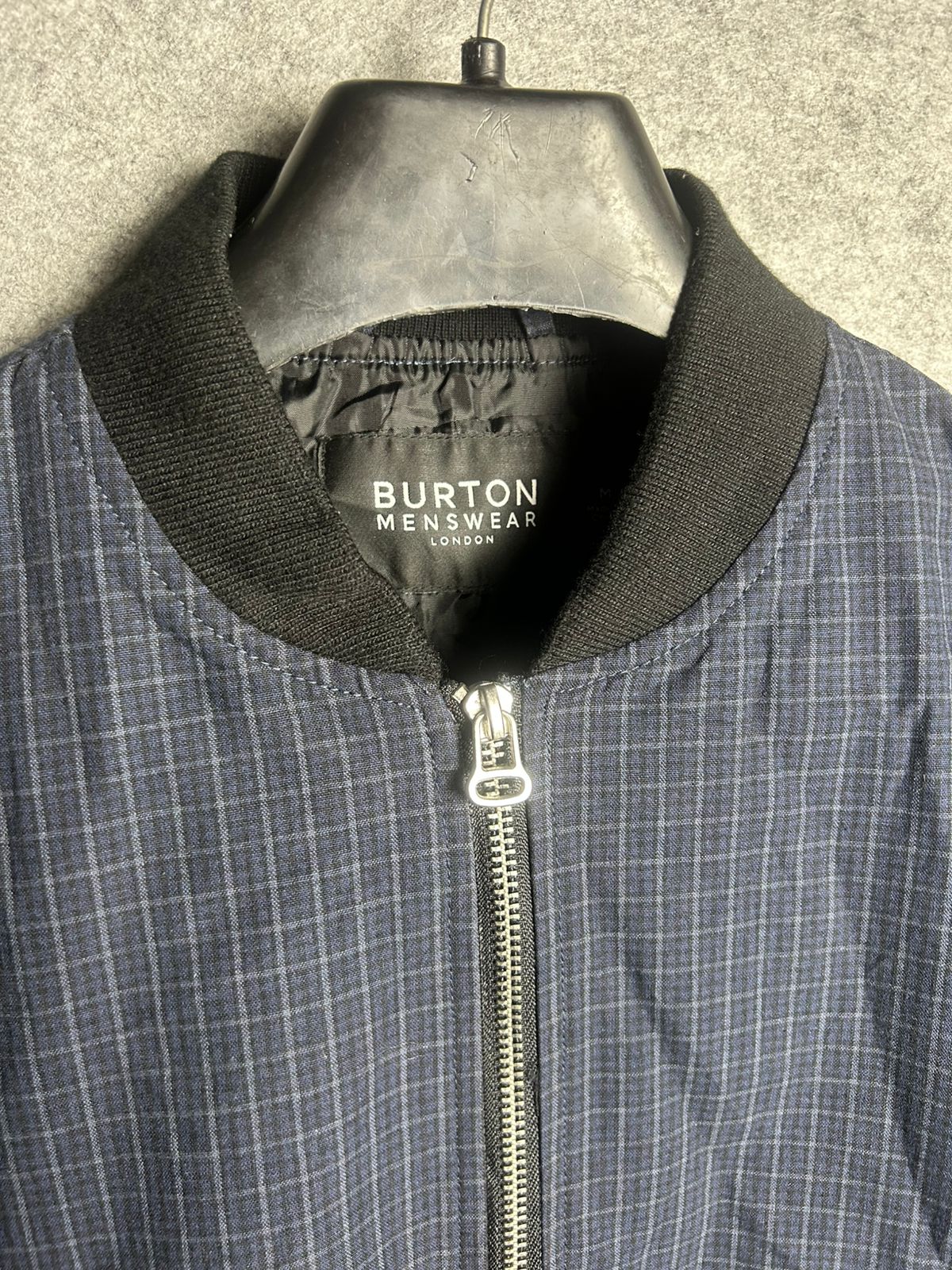Burton Menswear Navy Blue Jacket - Medium