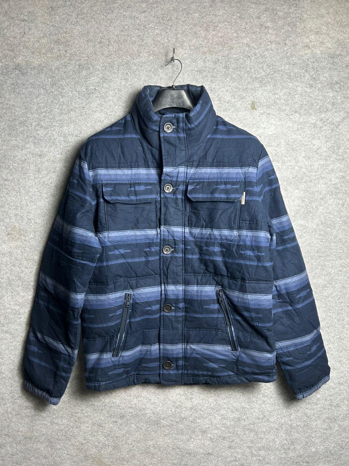 Hollisrer Caligornia Digital Printed Jacket - Large