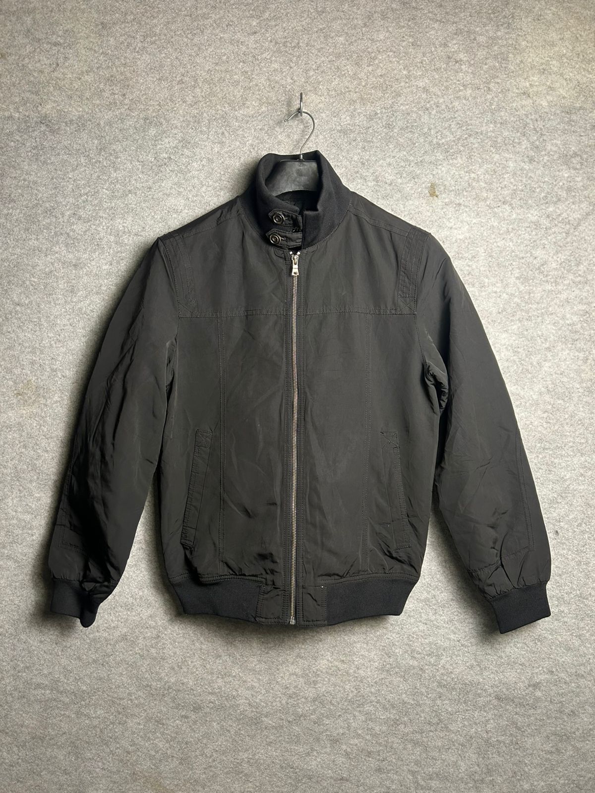 Zara Man Black Jacket - Medium