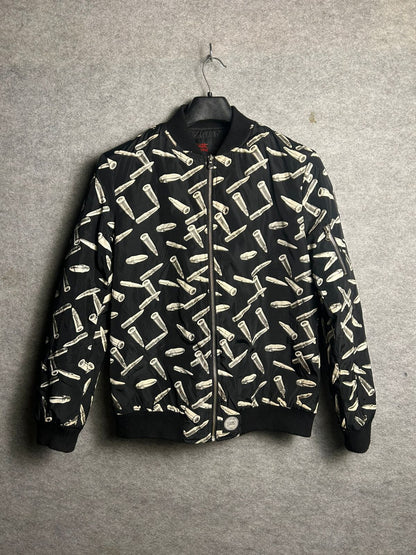 Sixth June Black & White Printed Jacket - Small
