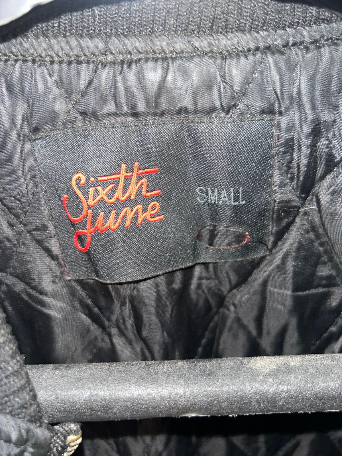 Sixth June Black & White Printed Jacket - Small