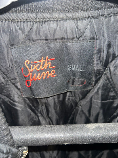 Sixth June Black & White Printed Jacket - Small