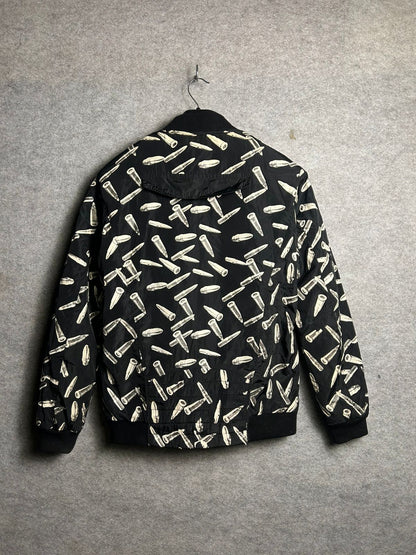 Sixth June Black & White Printed Jacket - Small