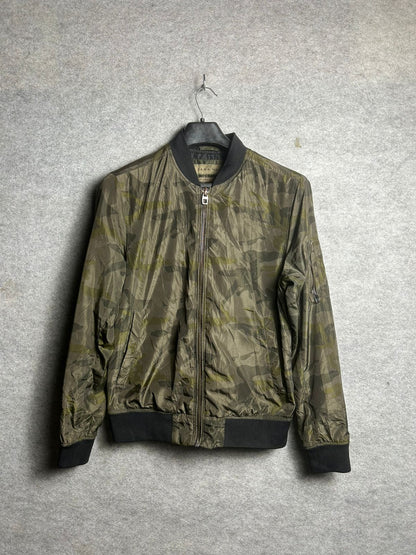 Zara Man Army Printed Jacket - Medium