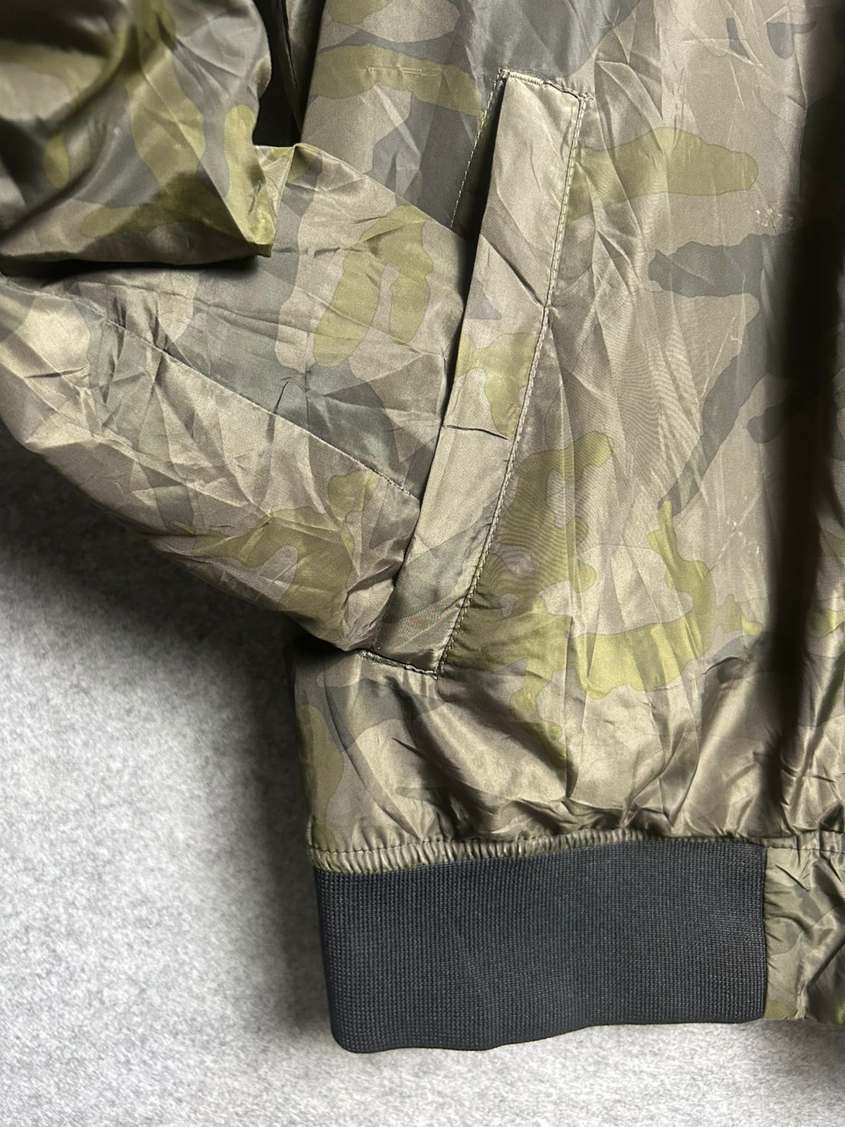 Zara Man Army Printed Jacket - Medium