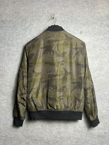 Zara Man Army Printed Jacket - Medium
