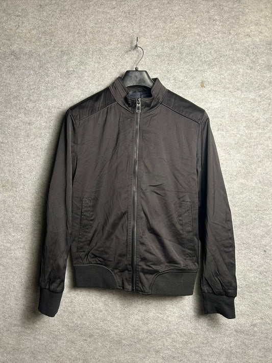 Zara Man Black Jacket - Medium